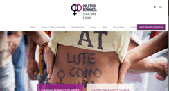 Desktop Screenshot of mulheres.org.br